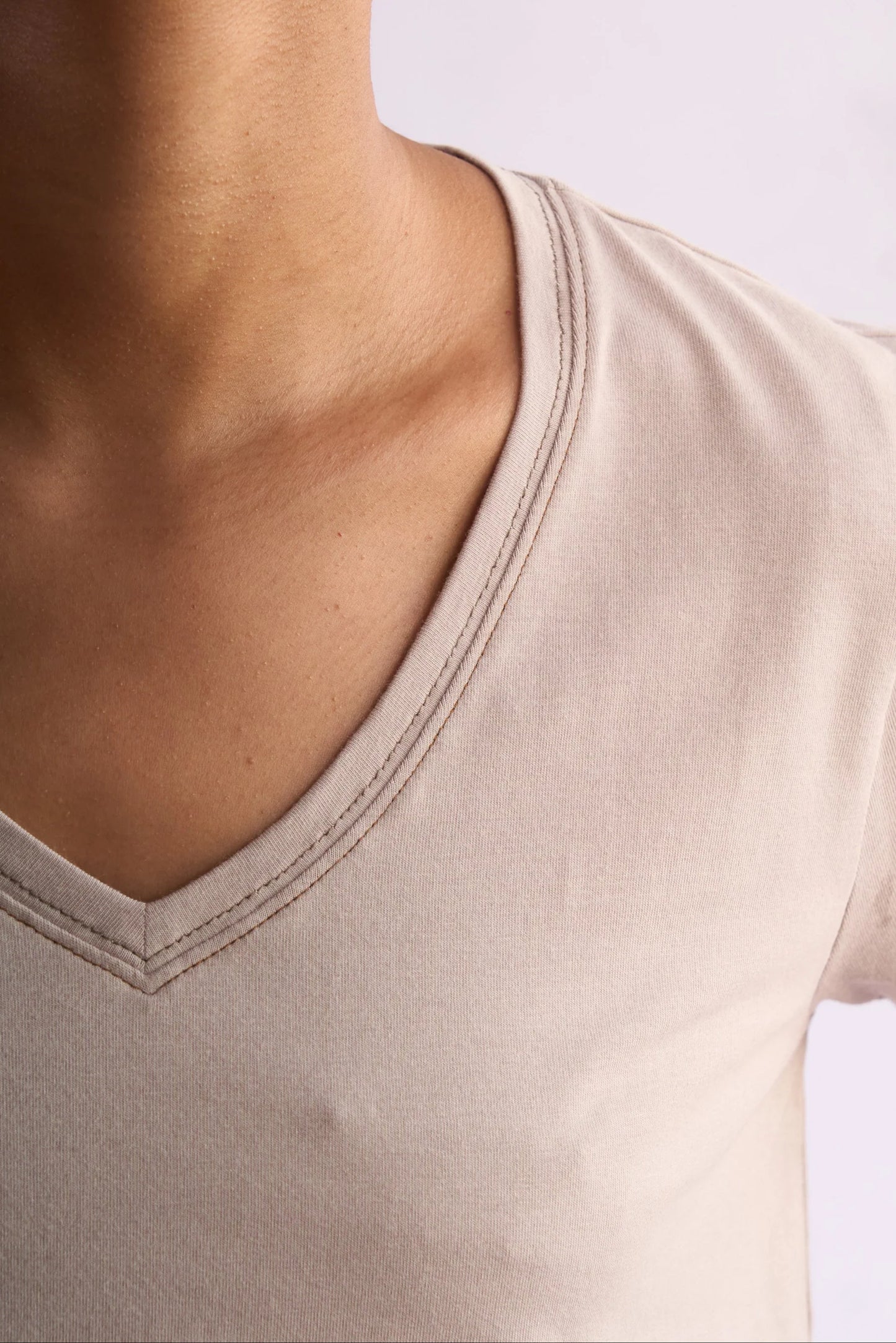 Women's V-Neck Pima Cotton T-Shirt