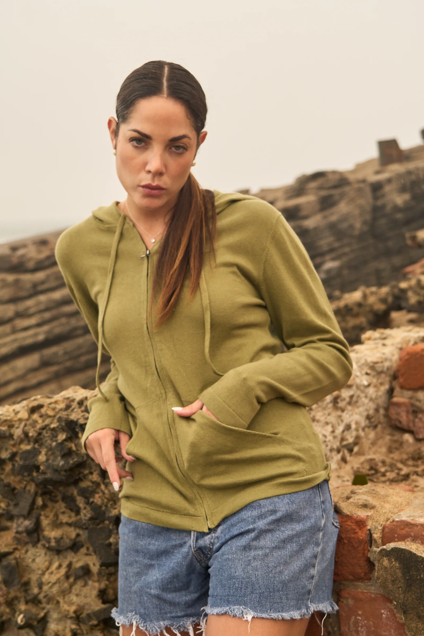 Drew Lightweight Cotton Hoodie