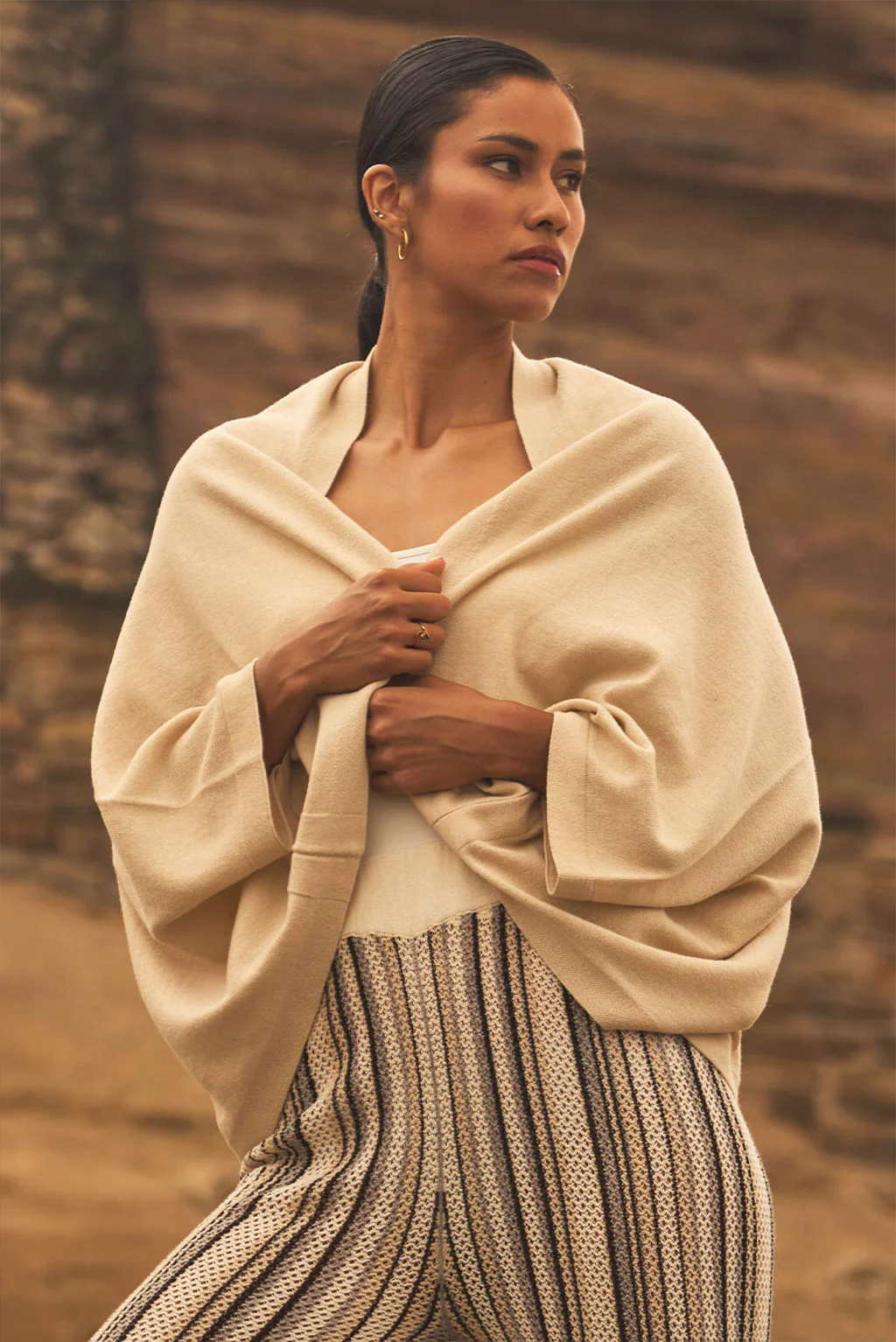 Dahlia Cotton Cape