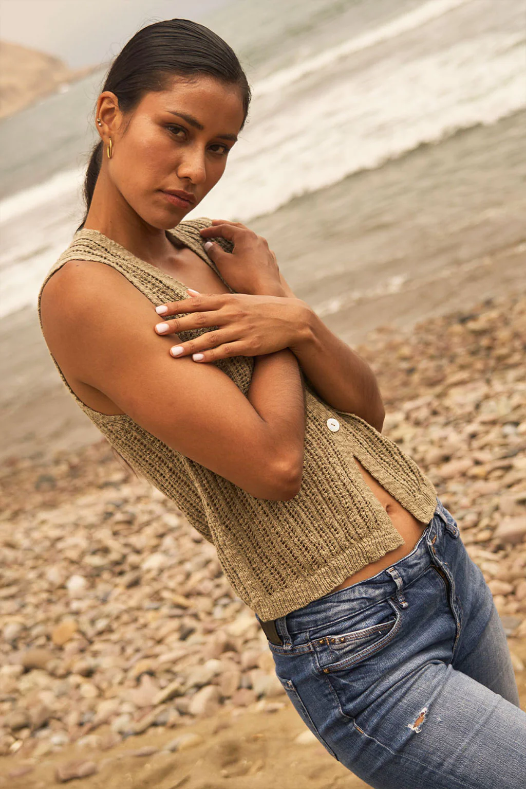 Daisy Cotton Vest