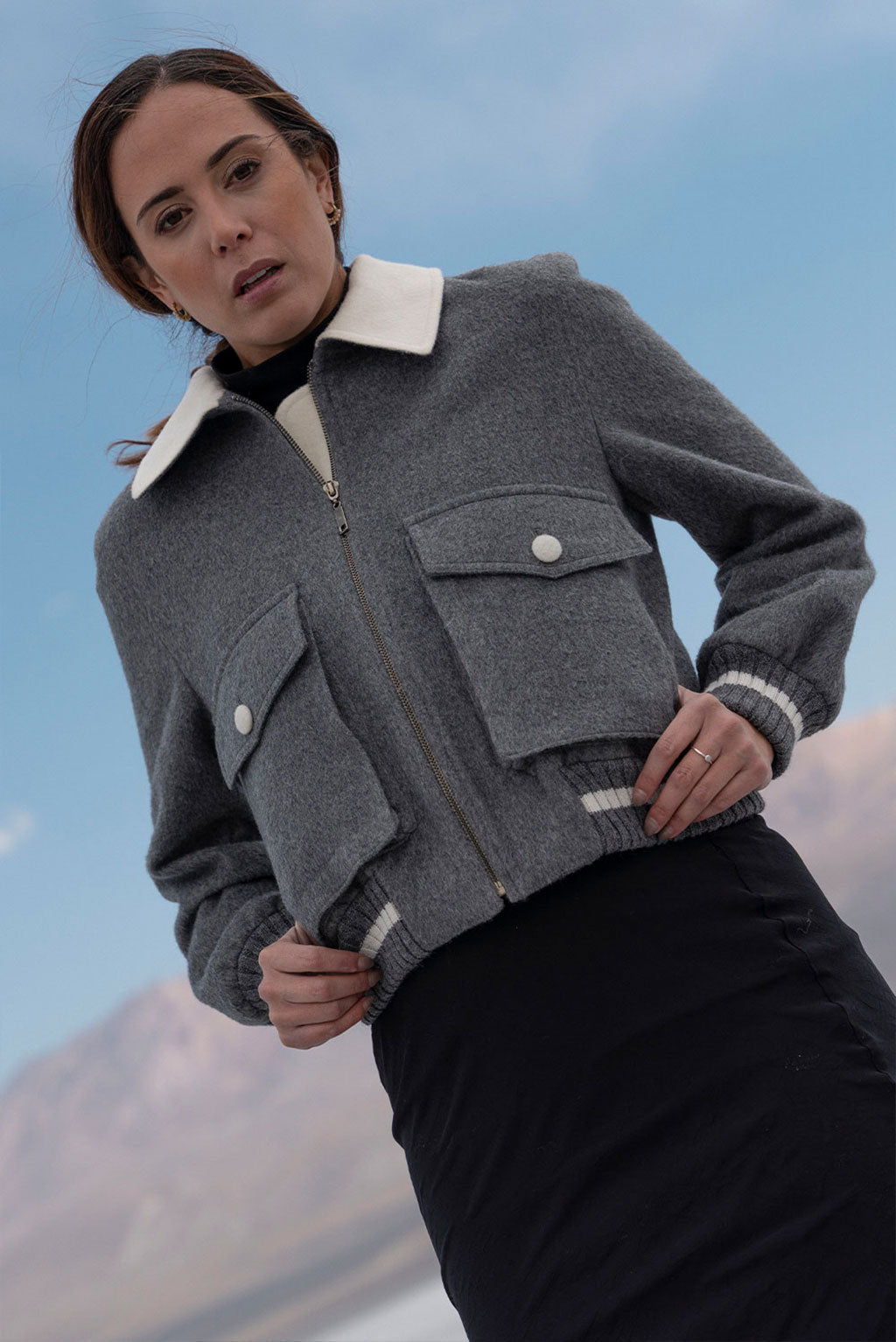 Dennise Baby Alpaca Jacket