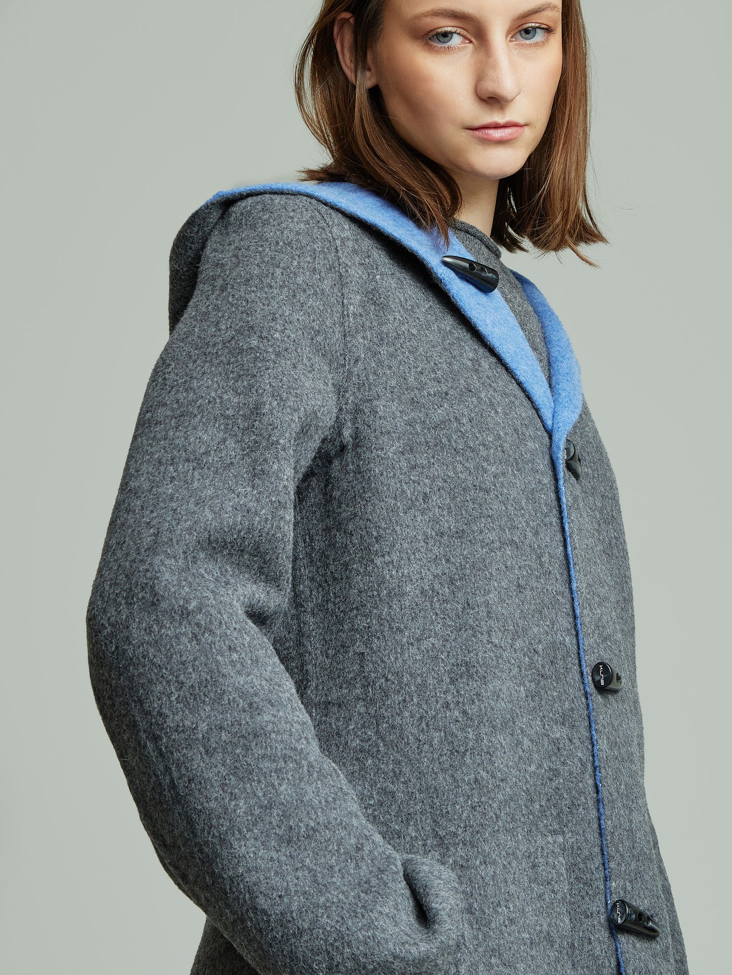 Alaia Reversible Baby Alpaca Coat
