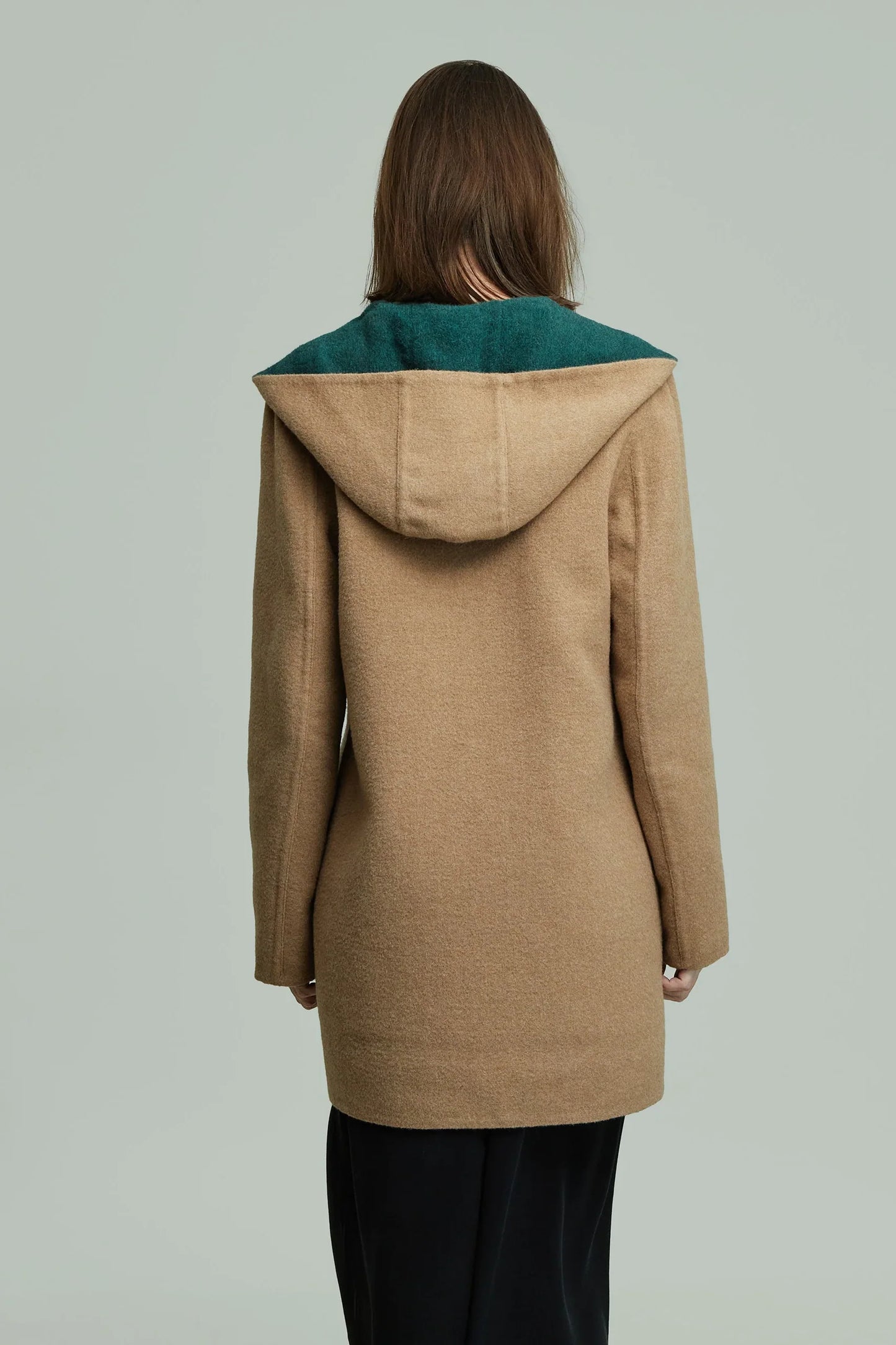 Alaia Reversible Baby Alpaca Coat