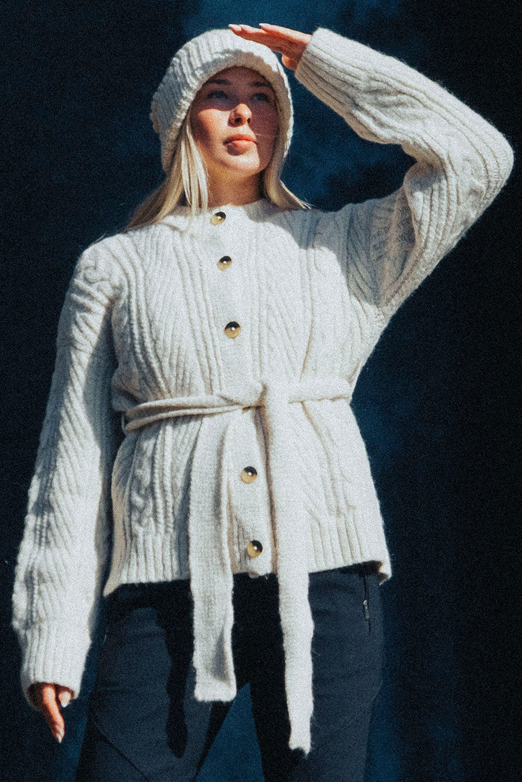 Meredith Alpaca Cardigan