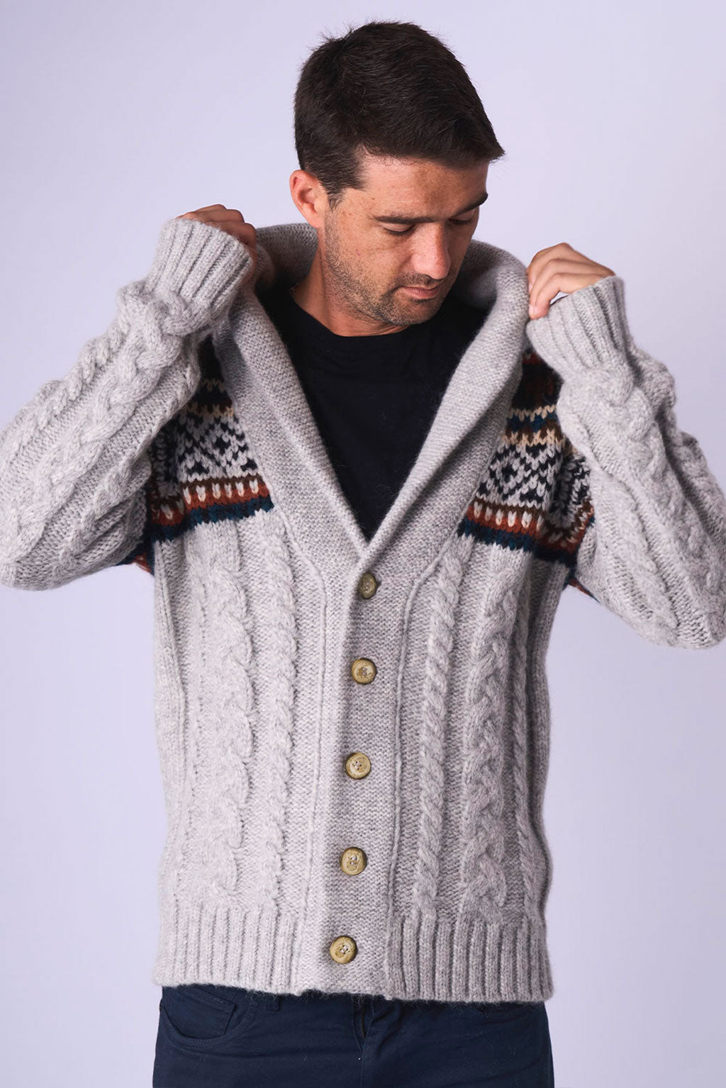 Seul Alpaca Cardigan