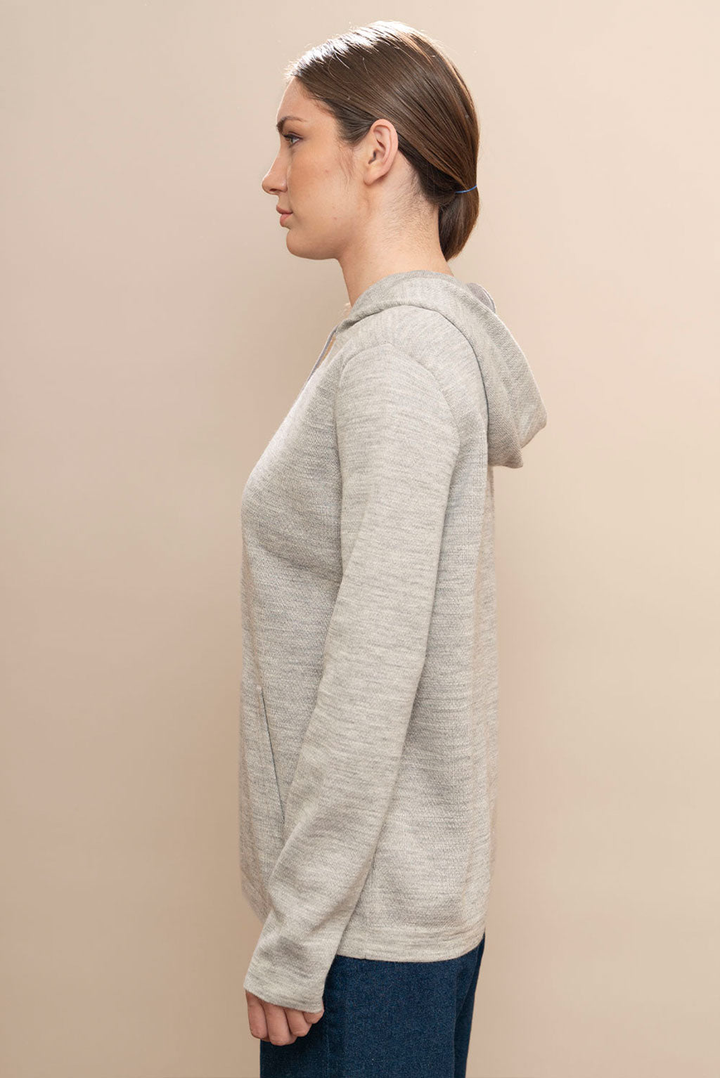 Unisex Baby Alpaca & Cotton Hoodie