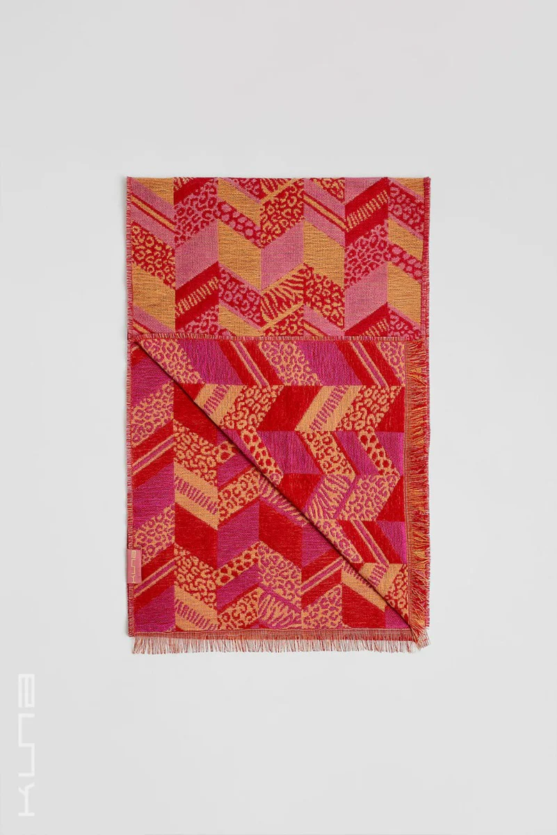 Wildlife Baby Alpaca & Silk Scarf