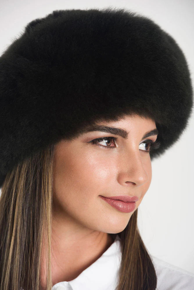 Brunelle 100% Fur Baby Alpaca Hat