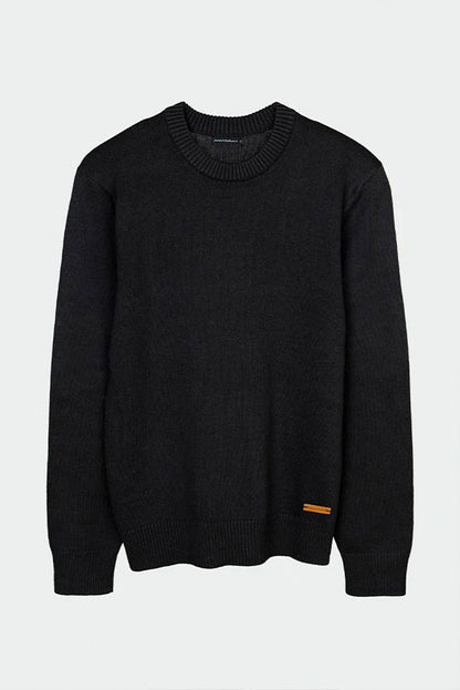 Crew-neck Organic Cotton Sweater