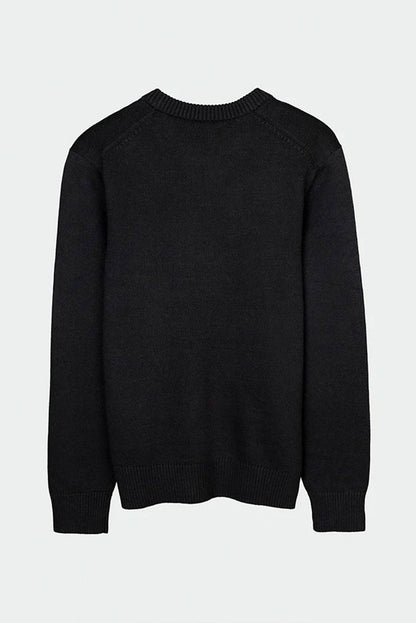 Crew-neck Organic Cotton Sweater