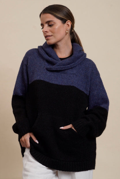 Coraline Alpaca Hoodie Pullover