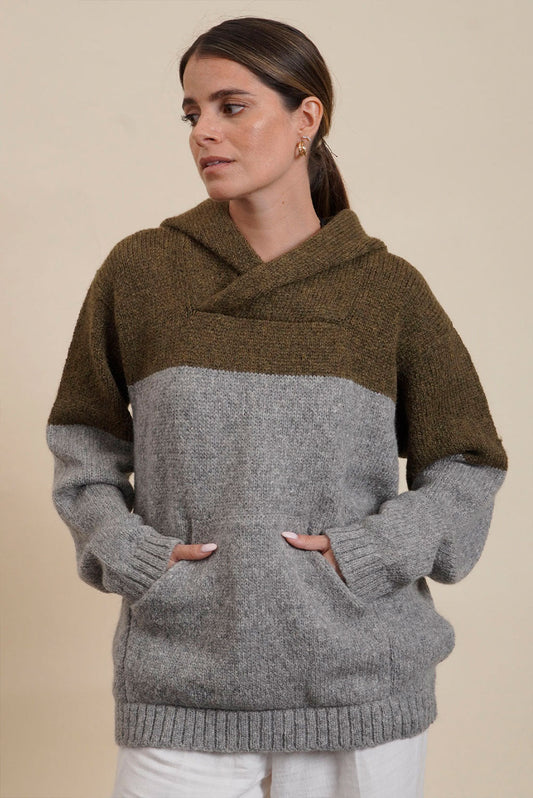 Coraline Alpaca Hoodie Pullover