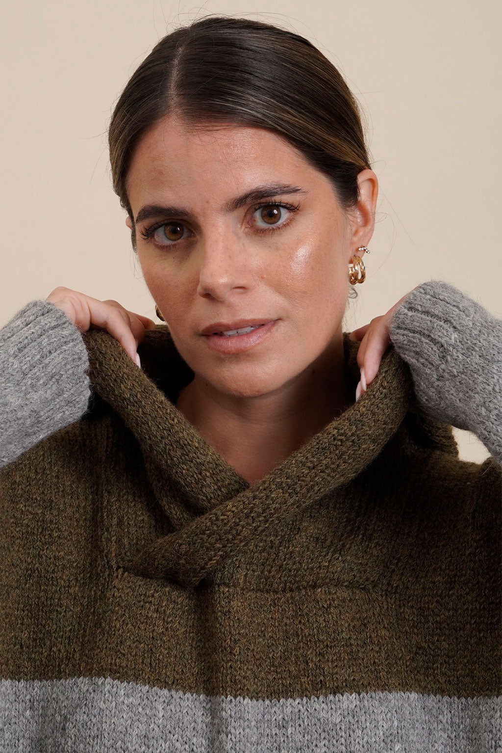 Coraline Alpaca Hoodie Pullover