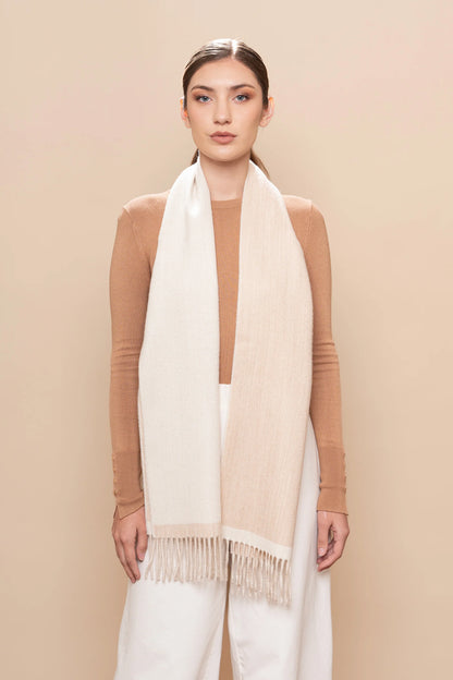 Eco Double Face Baby Alpaca Scarf