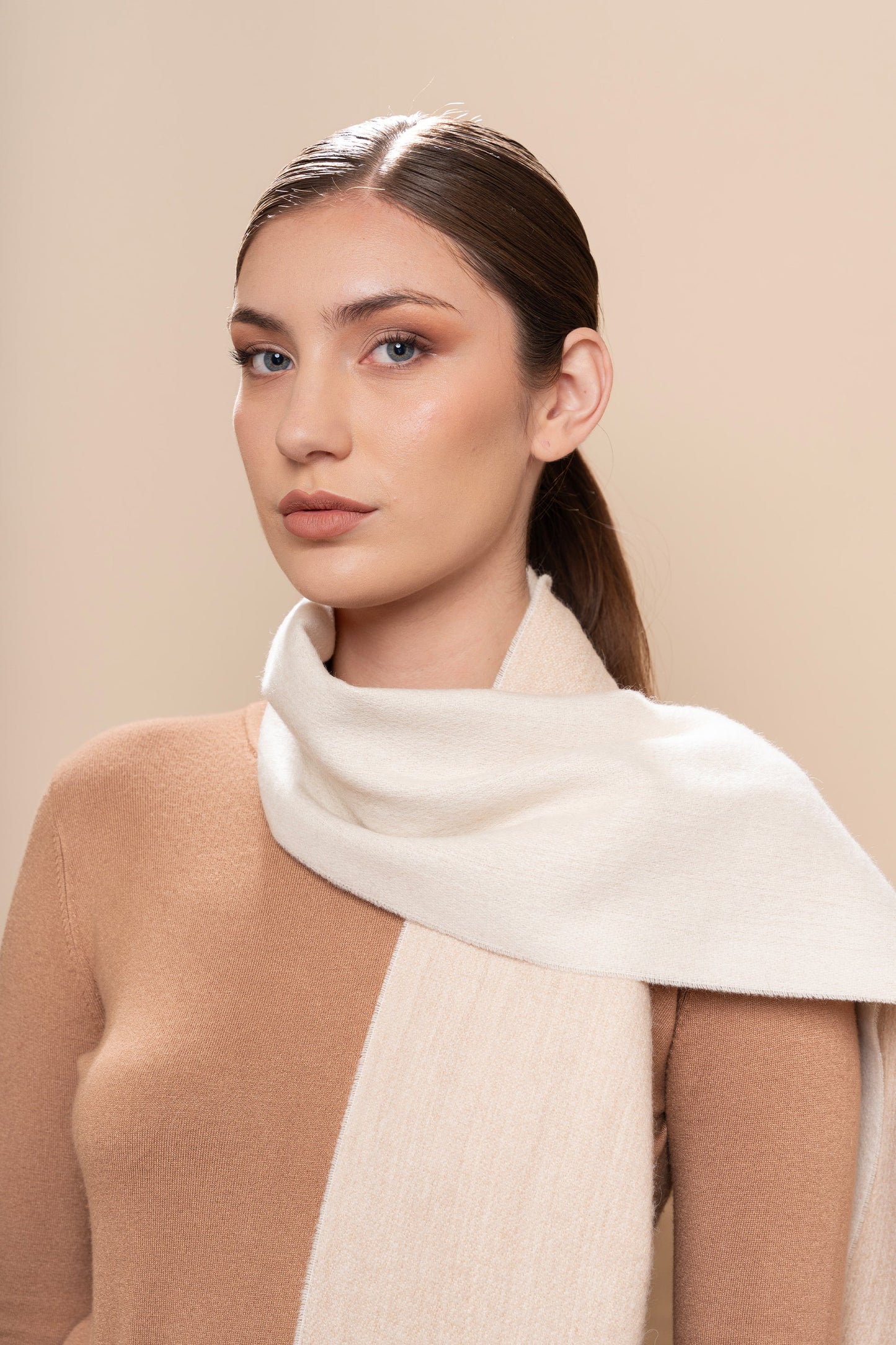 Eco Double Face Baby Alpaca Scarf