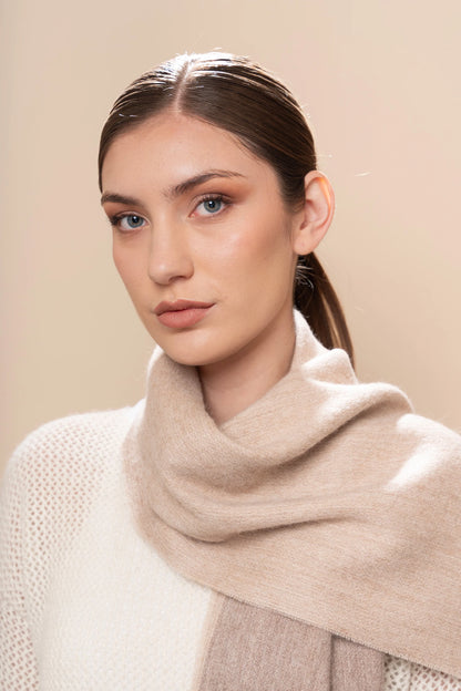 Eco Double Face Baby Alpaca Scarf