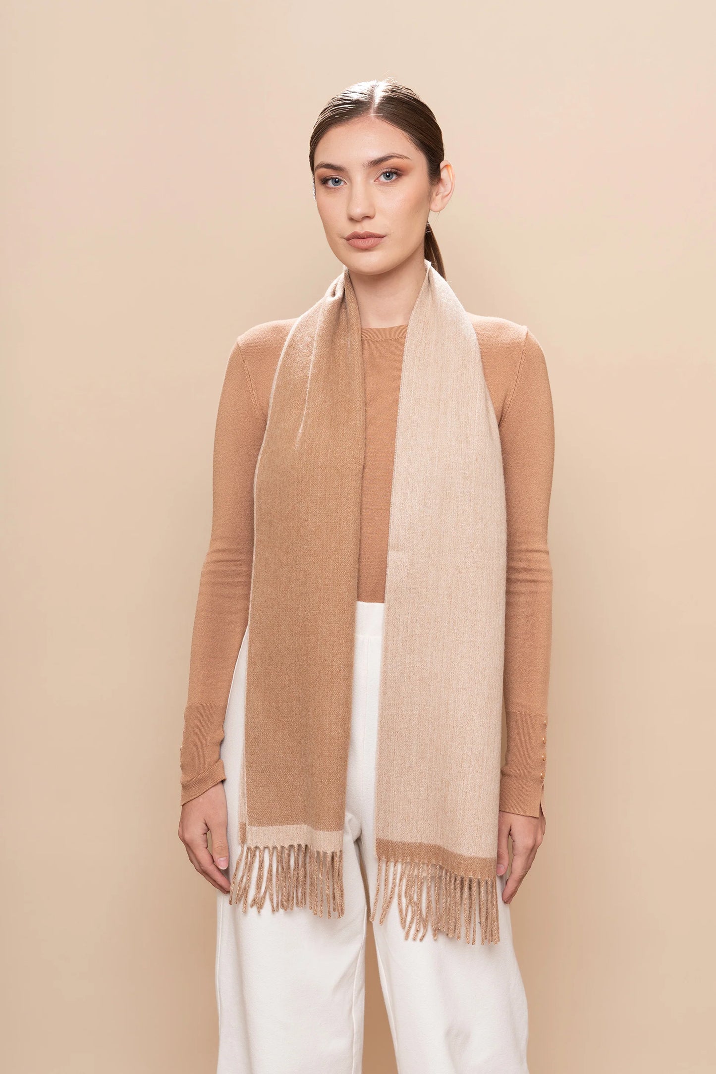 Eco Double Face Baby Alpaca Scarf