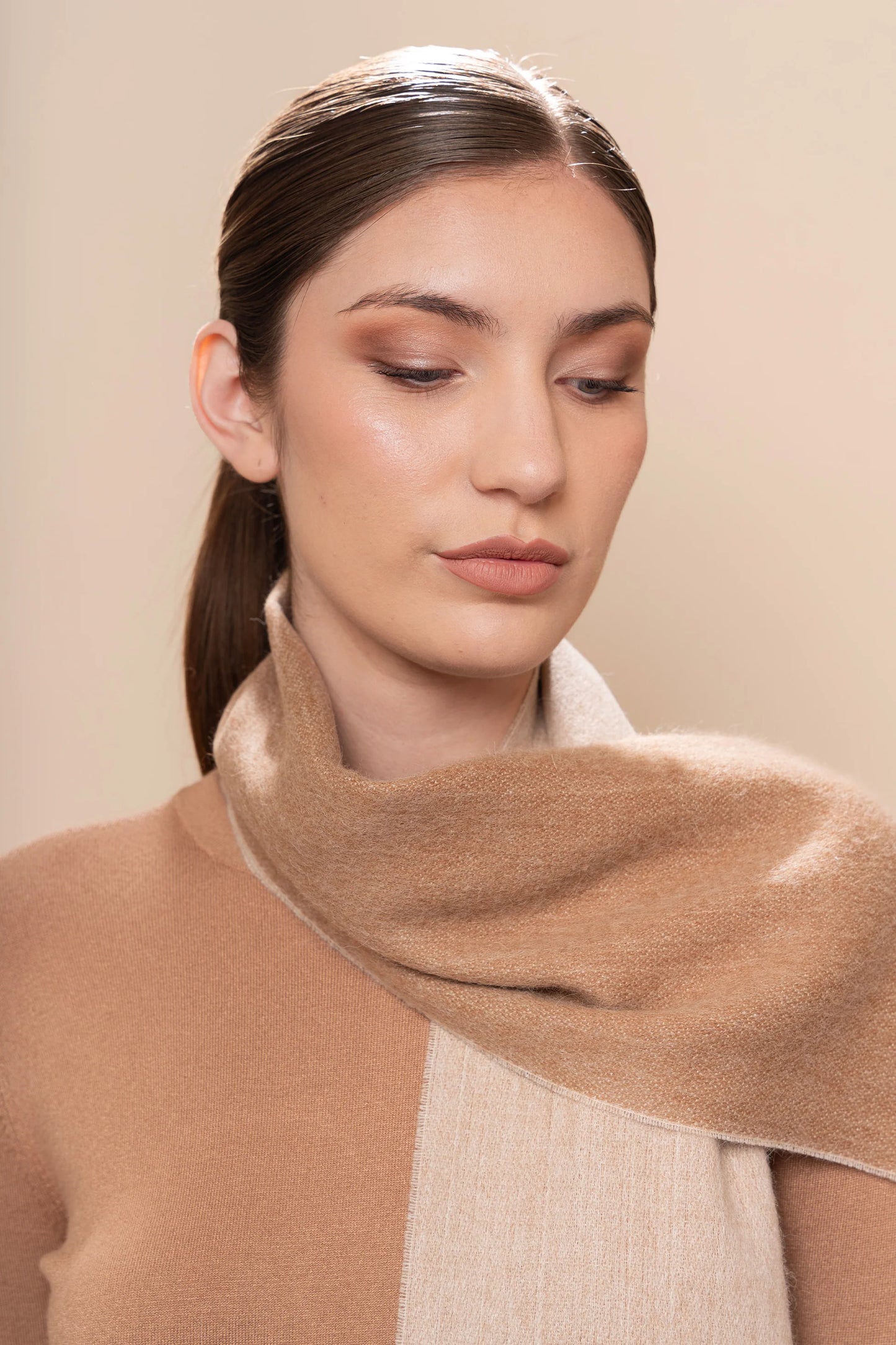 Eco Double Face Baby Alpaca Scarf