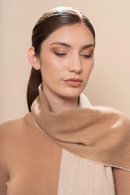 Eco Double Face Baby Alpaca Scarf