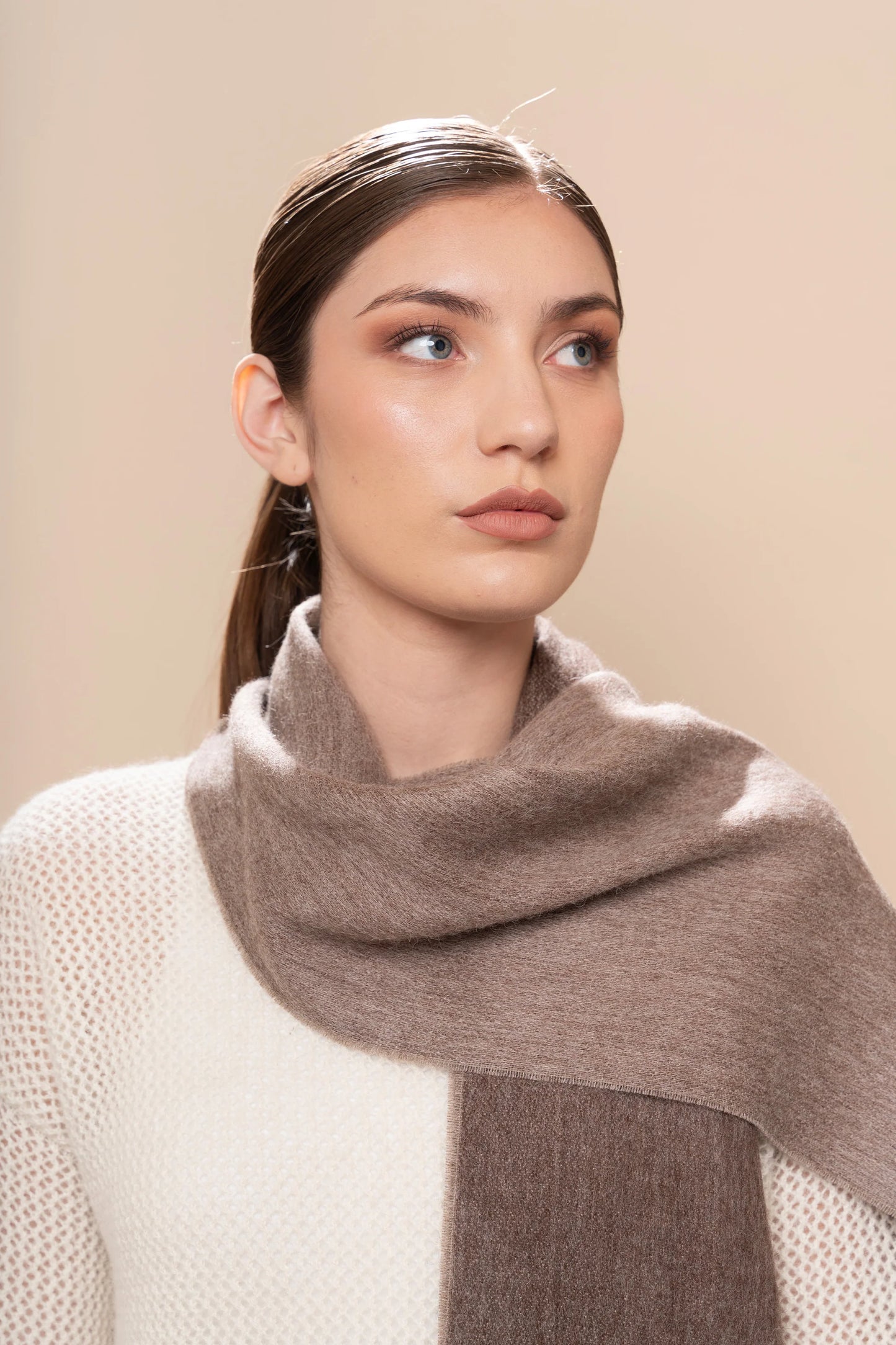 Eco Double Face Baby Alpaca Scarf