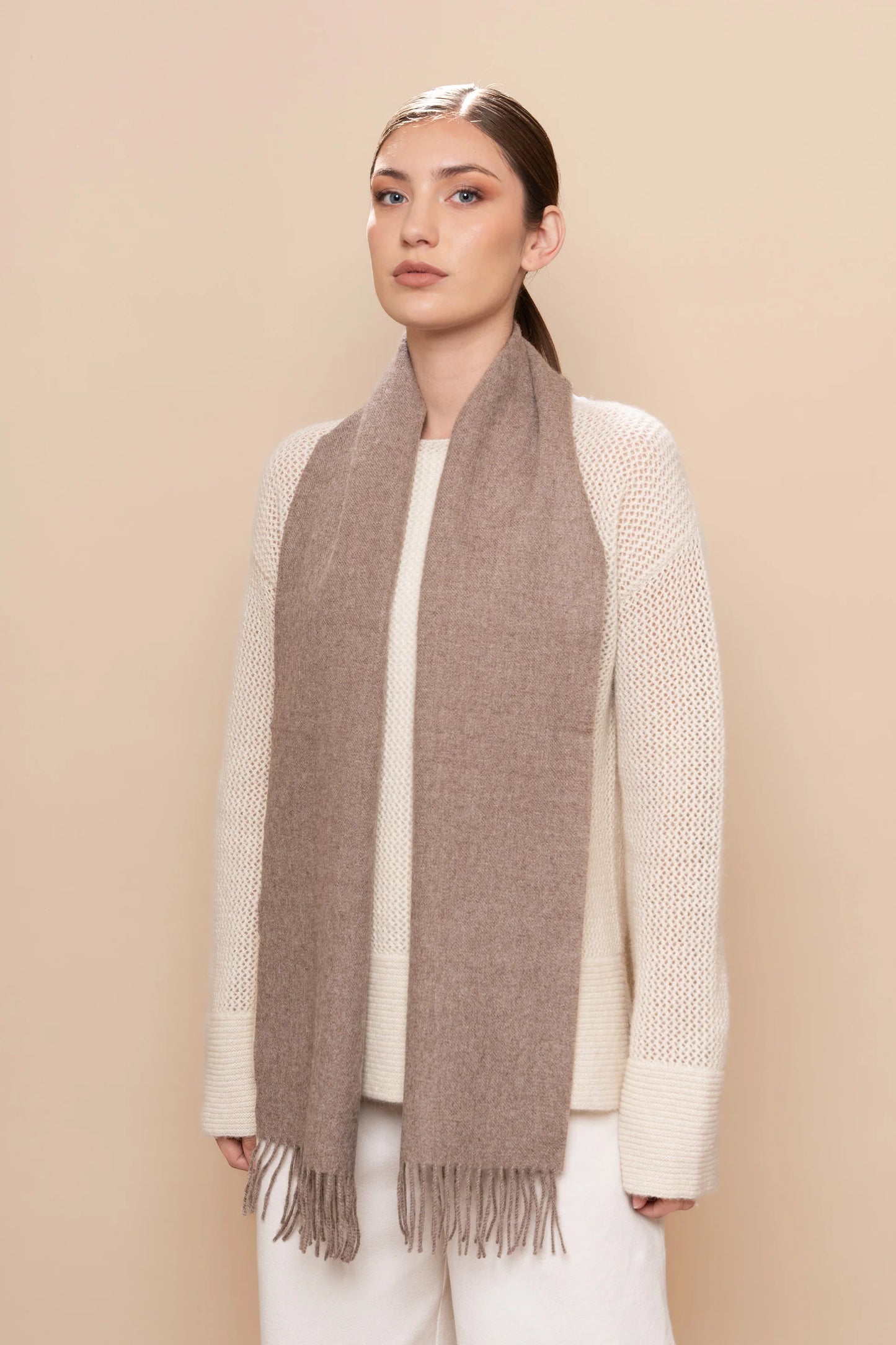 Classic Baby Alpaca Scarf