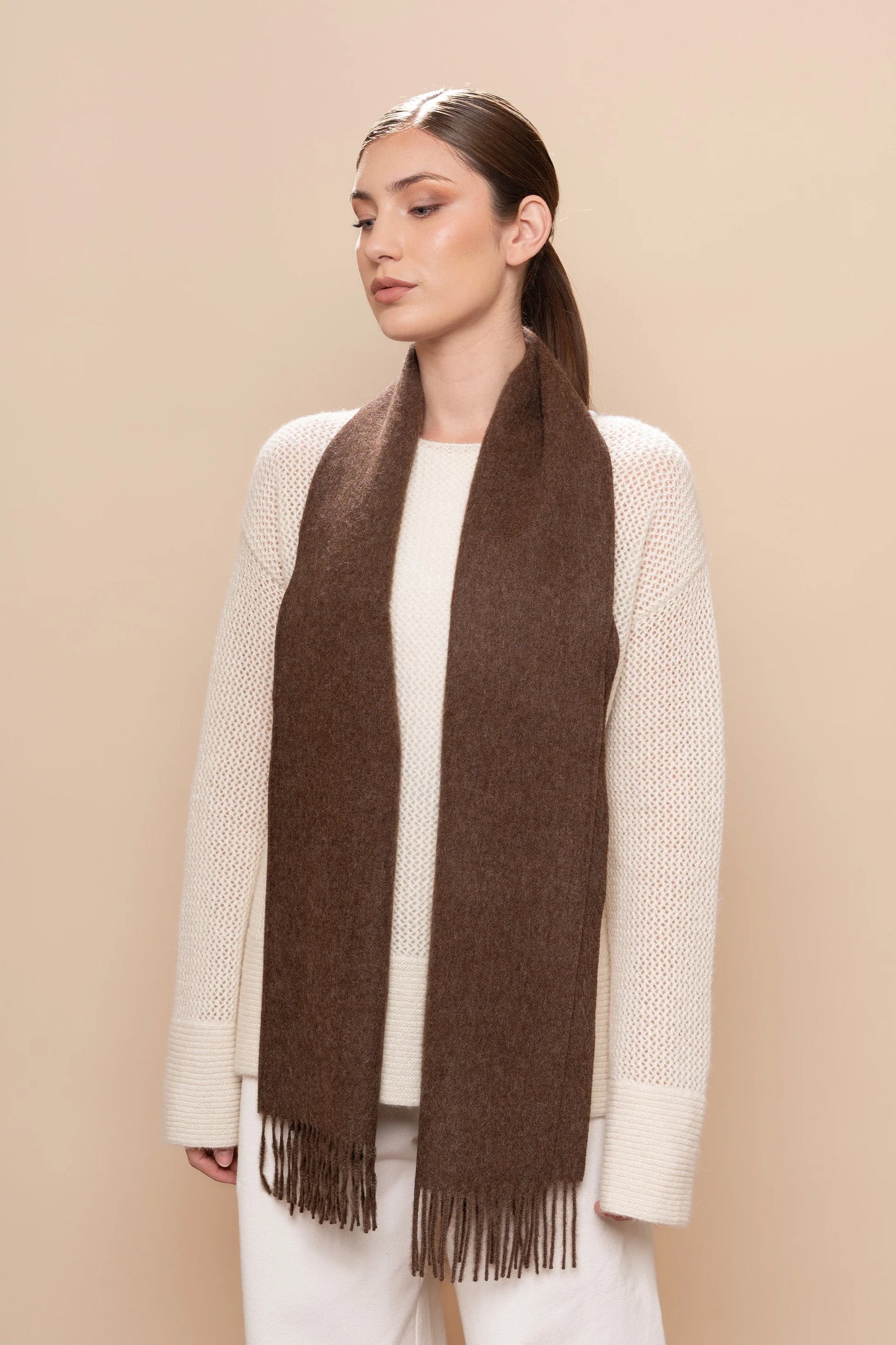 Classic Baby Alpaca Scarf