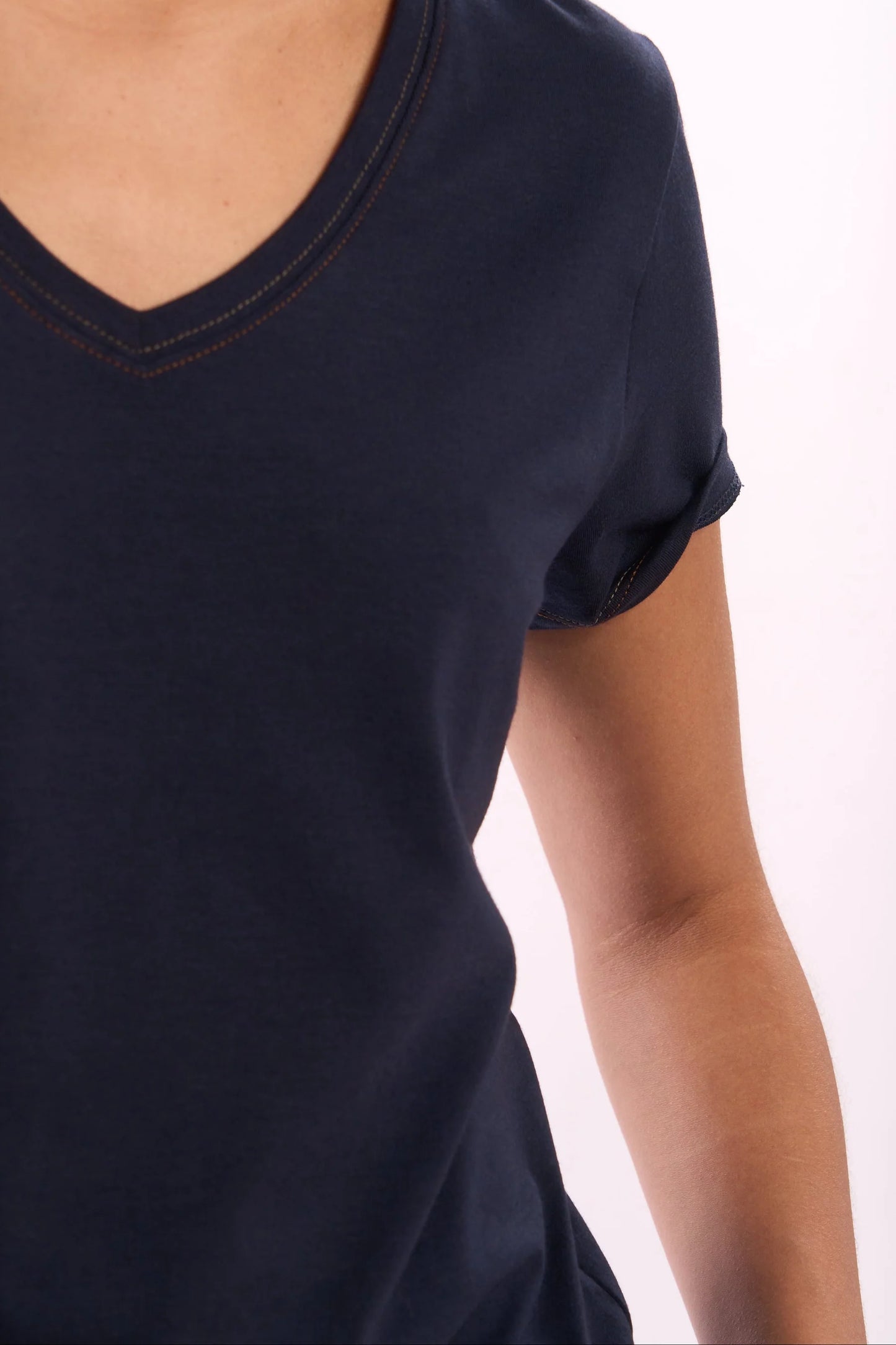 Women's V-Neck Pima Cotton T-Shirt