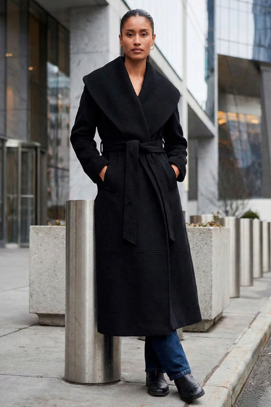 Elena Alpaca Coat