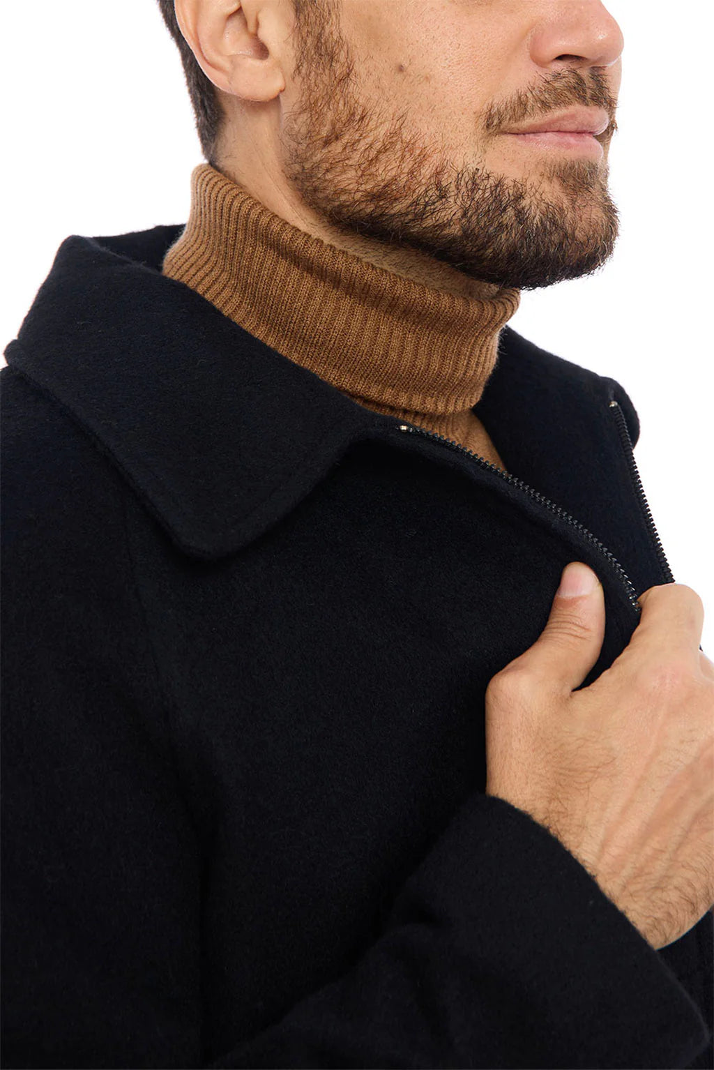 Men's Casual Baby Alpaca Jacket