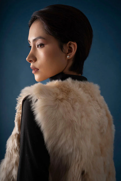 Suri Alpaca Fur Vest