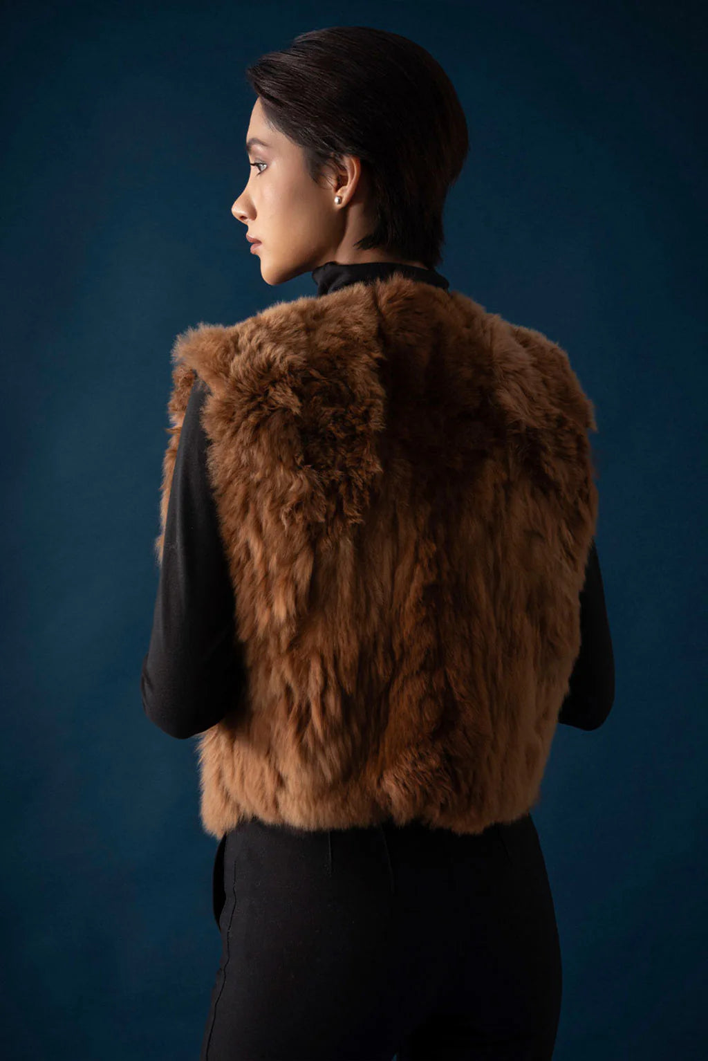 Suri Alpaca Fur Vest