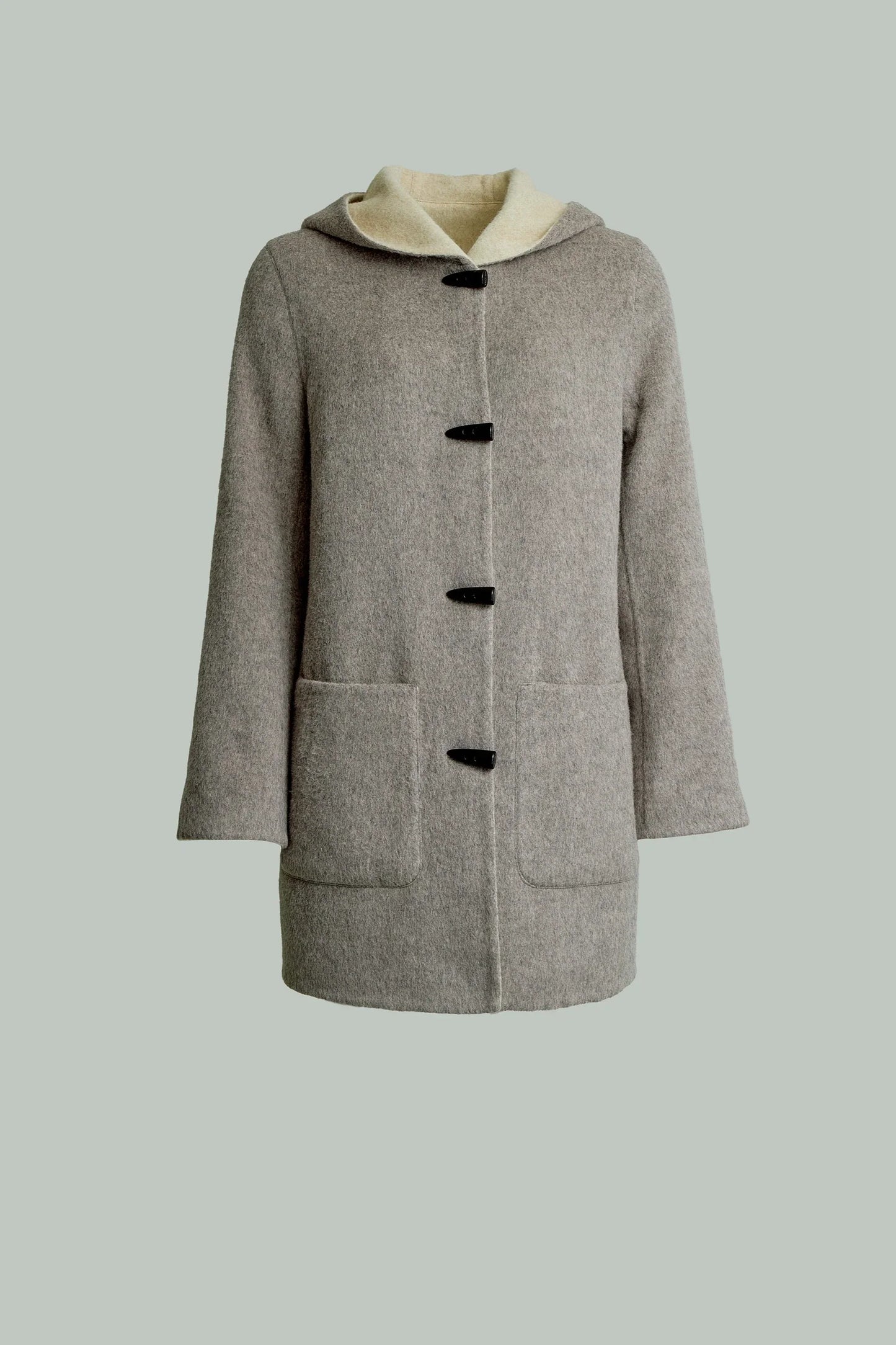 Alaia Reversible Baby Alpaca Coat