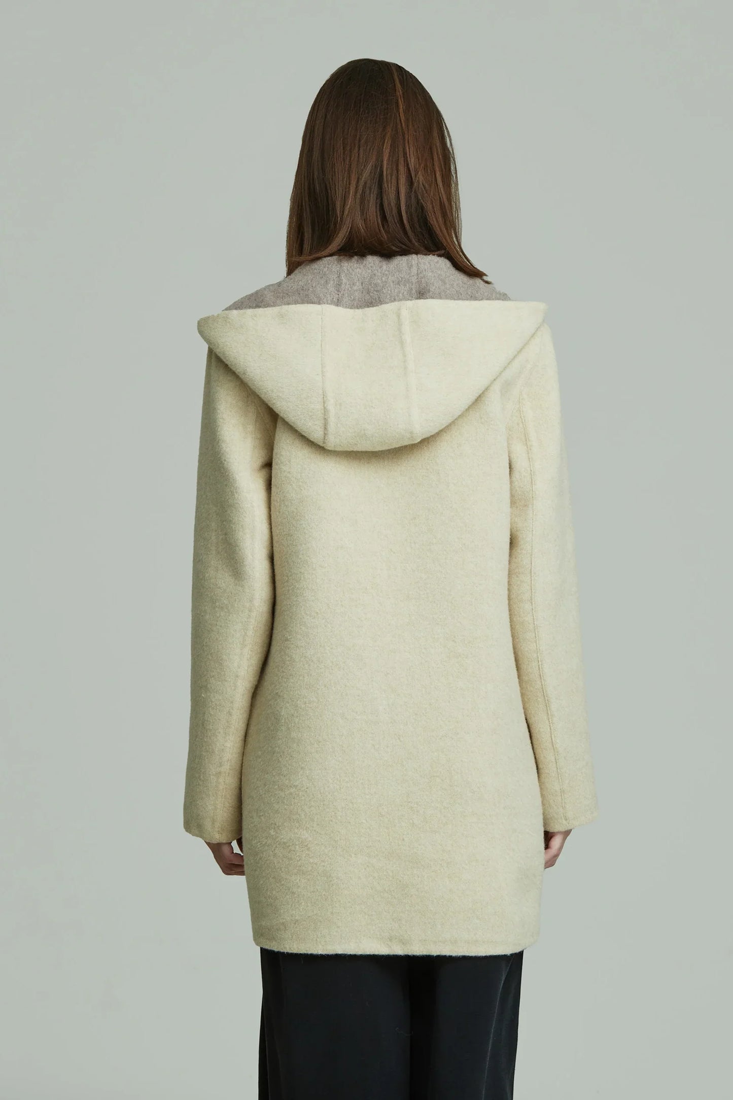 Alaia Reversible Baby Alpaca Coat