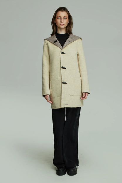 Alaia Reversible Baby Alpaca Coat