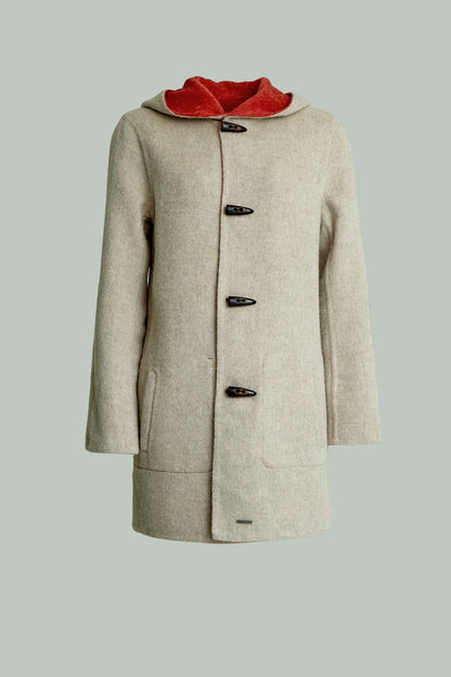 Alaia Reversible Baby Alpaca Coat