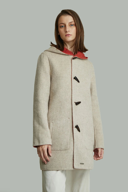 Alaia Reversible Baby Alpaca Coat