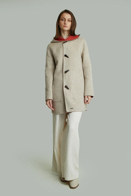 Alaia Reversible Baby Alpaca Coat