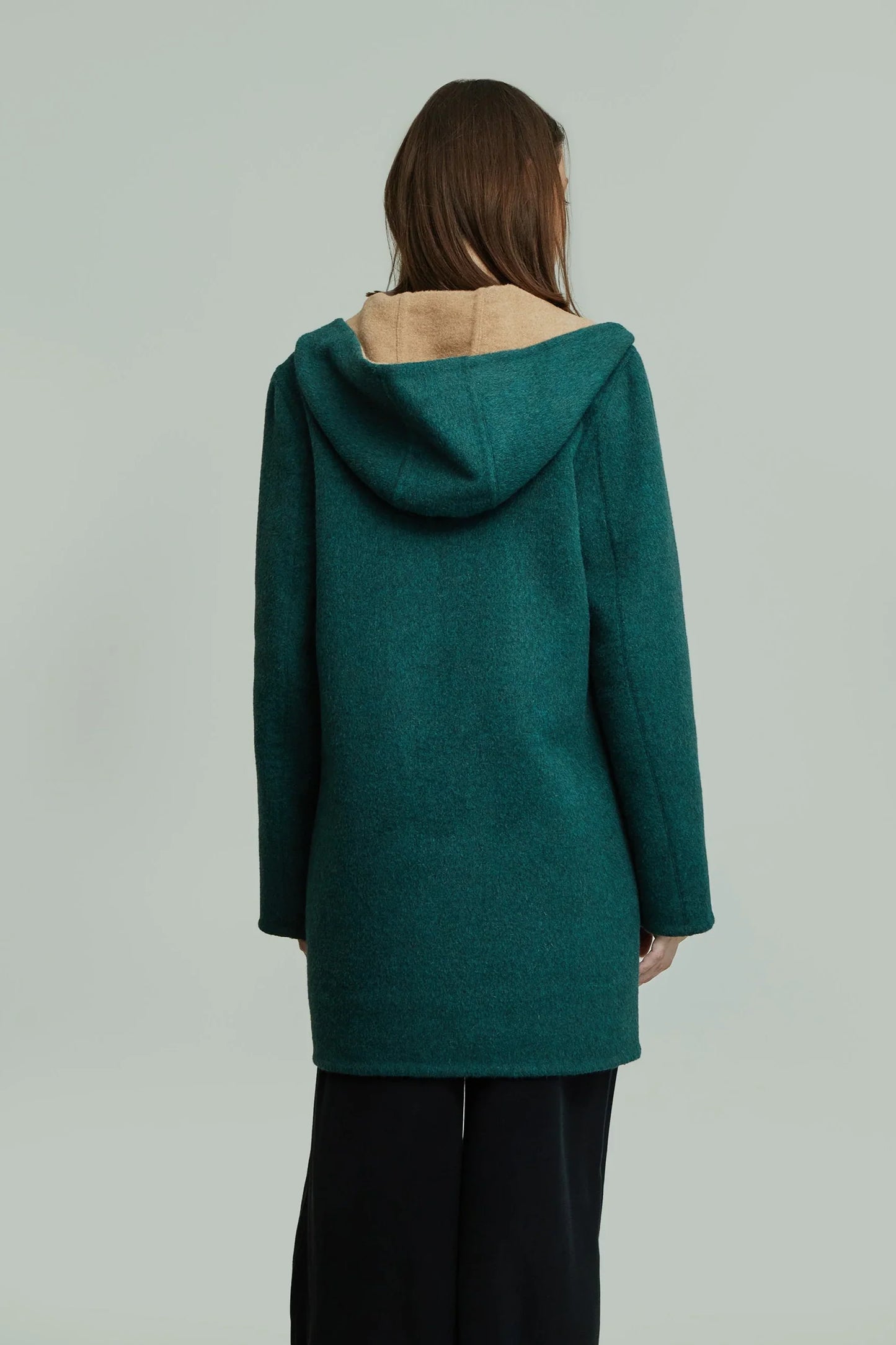 Alaia Reversible Baby Alpaca Coat