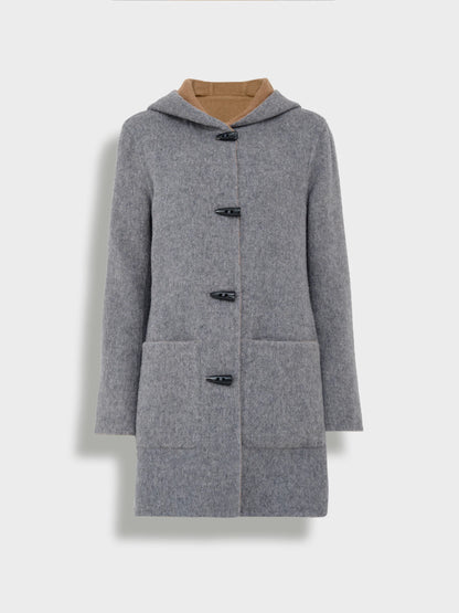 Alaia Reversible Baby Alpaca Coat