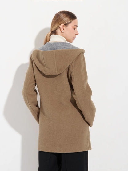 Alaia Reversible Baby Alpaca Coat