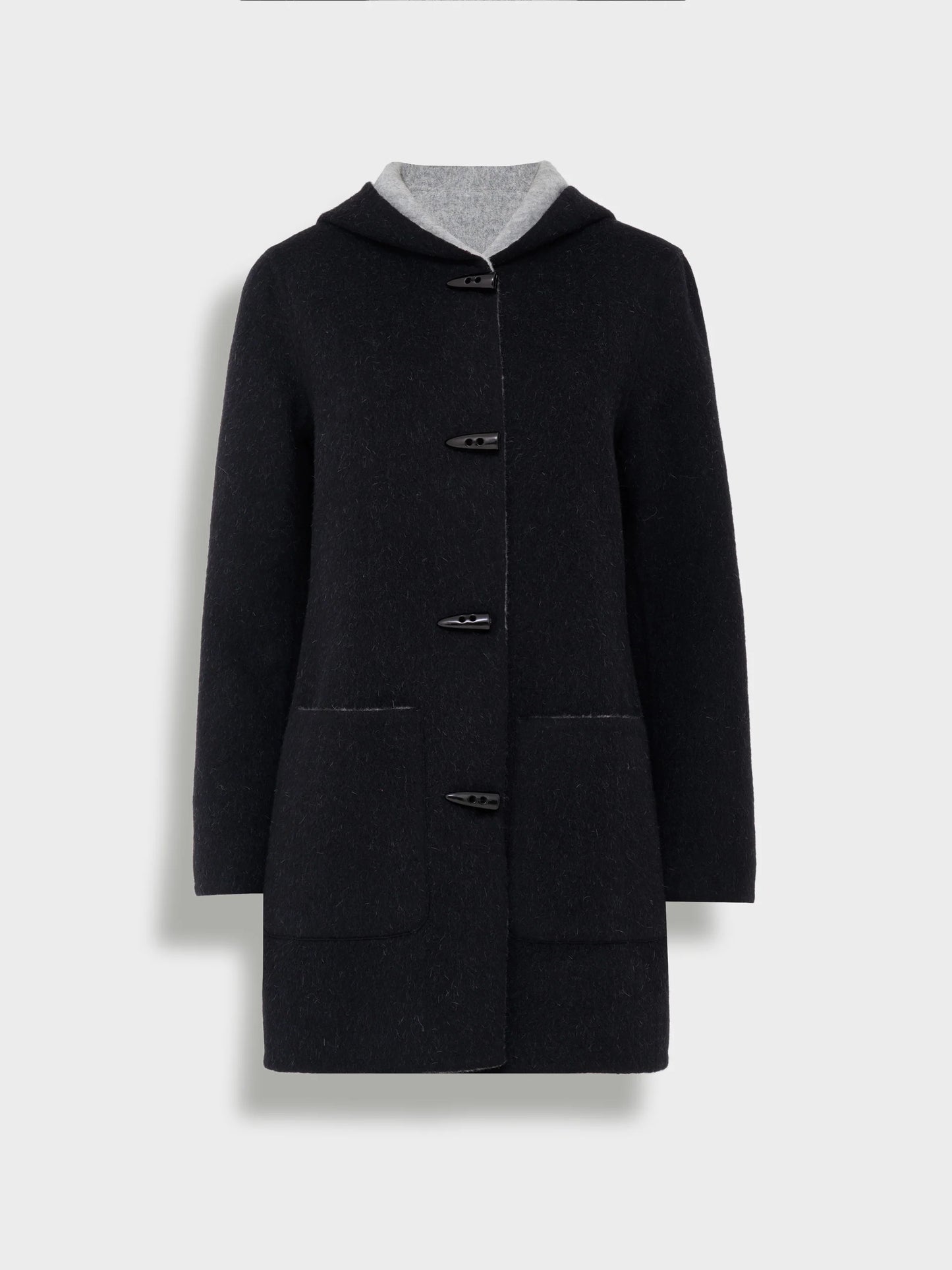Alaia Reversible Baby Alpaca Coat