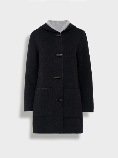 Alaia Reversible Baby Alpaca Coat