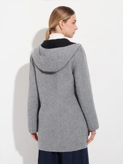 Alaia Reversible Baby Alpaca Coat