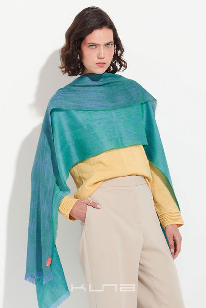 Zankov Baby Alpaca & Silk Wrap/Scarf