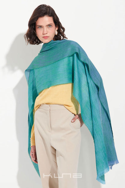 Zankov Baby Alpaca & Silk Wrap/Scarf