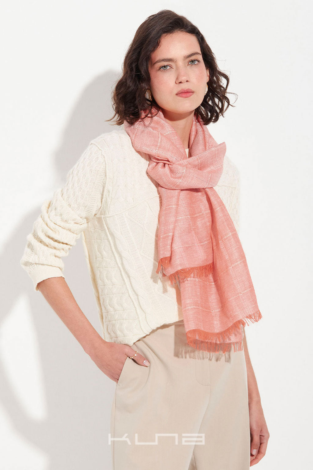 Zoda Baby Alpaca & Silk Wrap/Scarf