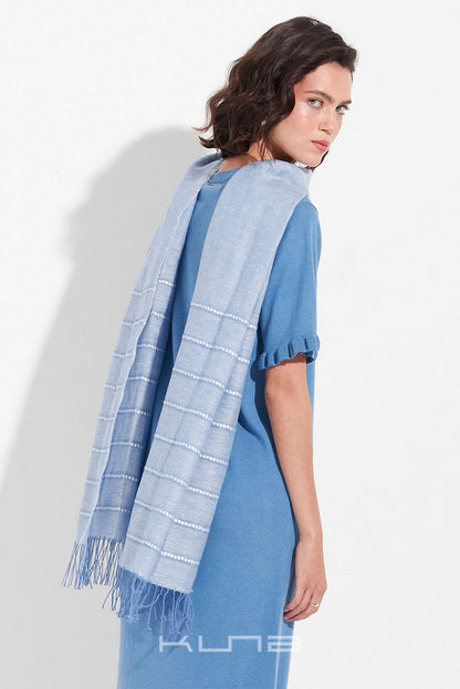 Zabila Baby Alpaca & Silk Wrap/Scarf
