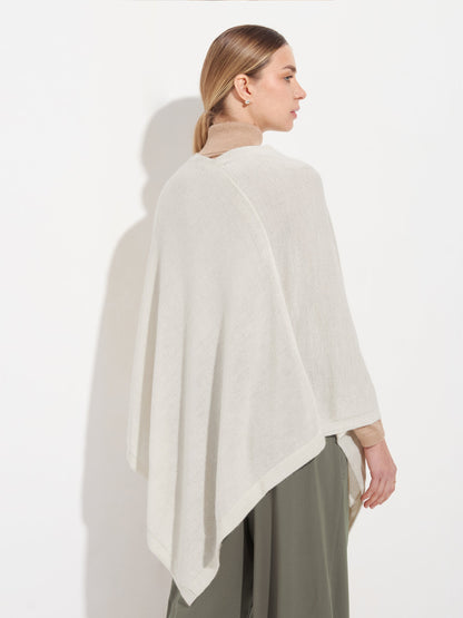 Almendra Baby Alpaca Poncho