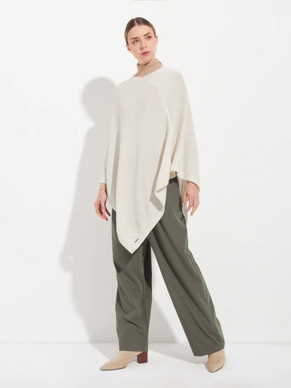Almendra Baby Alpaca Poncho