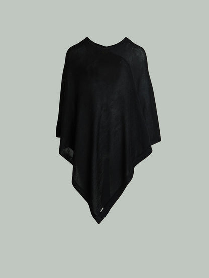 Almendra Baby Alpaca Poncho